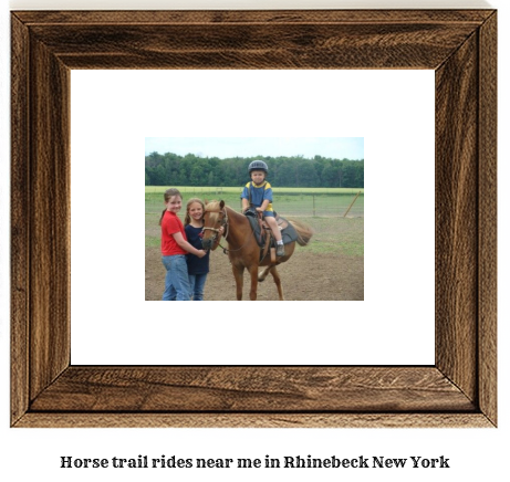 horse trail rides near me in Rhinebeck, New York